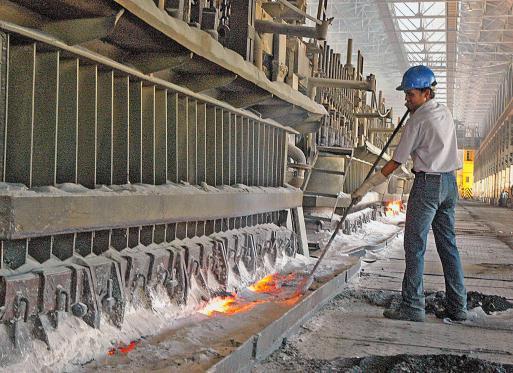 Molten Aluminum Refining Plant