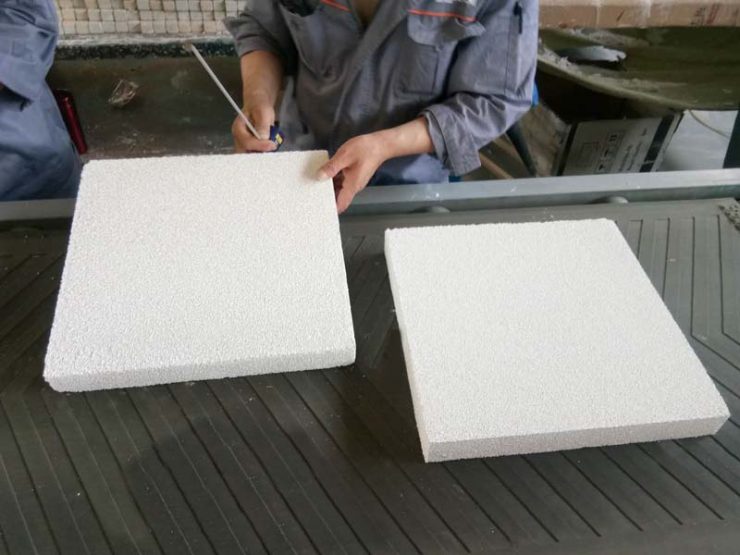 Reticulated Foam Filters are made by immersing polyurethane sponge in ceramic slurry, squeezing out the excess part, drying, and finally sintering at high temperature to form a three-dimensional porous ceramic material, which is a pipe with twists and turns interconnected with uneven thickness.It is precisely this uneven tube wall that plays a key role in trapping small inclusions in the aluminum melt. This structure also increases the path through which the aluminum melt is in contact with the ceramic part of the filter, thereby increasing the probability of inclusion particles being attached.The main purpose of using ceramic foam filters is to remove inclusions in the aluminum melt. Inclusions usually exist in three forms in the melt: metal oxides; foreign particles such as refractory scraps; particles introduced during melt processing.Reticulated Foam Filters can not only effectively remove the bulk heterogeneous impurities in the molten aluminum, but also filter out small inclusions of a few microns that cannot be removed by traditional processes. Since the hydrogen atoms and other harmful ions in the aluminum liquid are often adsorbed on the inclusions, and the inclusions can become the core of bubble formation, so while filtering the inclusions, it can also reduce the harmful gases in the aluminum liquid.The ceramic foam filter manufacturer will use a set of more complete measures to ensure the stability of the product, to ensure that the strength, through-hole rate, geometric size, appearance quality, physical and chemical properties of the final product meet the standards.In production, in order to achieve a better filtering effect, the aluminum liquid upstream of the filter must have a certain degree of cleanliness, that is, the upstream aluminum liquid can be treated with traditional gas dehydrogenation or flux treatment.To remove inclusion particles above 30um, it is recommended to use multi-stage filtration technology and filter with different ppi filter combinations to achieve satisfactory results.If the above measures are not used as a prerequisite, separate filtration and purification of aluminum alloy melts with high hydrogen and oxygen content, many non-metallic inclusions, and larger sizes, not only the filtration efficiency is low, but the filter is easy to block, resulting in increased costs and purification The effect will not be very good.After taking the above measures, the hydrogen content in the alloy melt has been reduced to a very low level, and the size of the oxide inclusions in the melt has also been smaller.Therefore, the use of Reticulated Foam Filters can effectively remove the fine and dispersed oxidation inclusions, thereby improving the filtration efficiency and reducing the cost of filtration and purification.In addition, the filtered high-quality molten aluminum must be protected from secondary pollution, that is, there should be more stringent requirements for the refractory materials downstream of the filter box, and the surface oxide scale of the downstream molten aluminum must be protected.